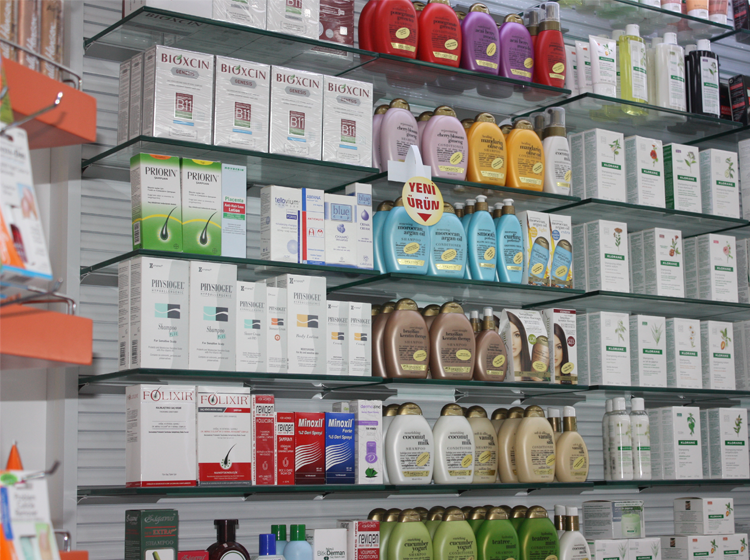 Eczane Raf Sistemi, Dalgalı Alüminyum Panel Profilleri