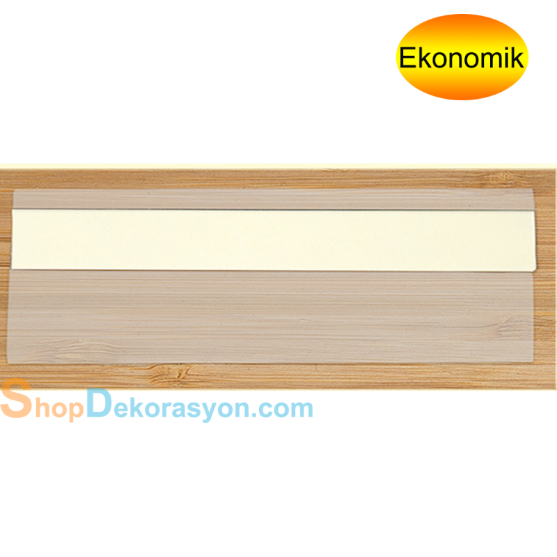 Yapışkanlı Etiketlik Şeffaf 40 mm x 100 mm