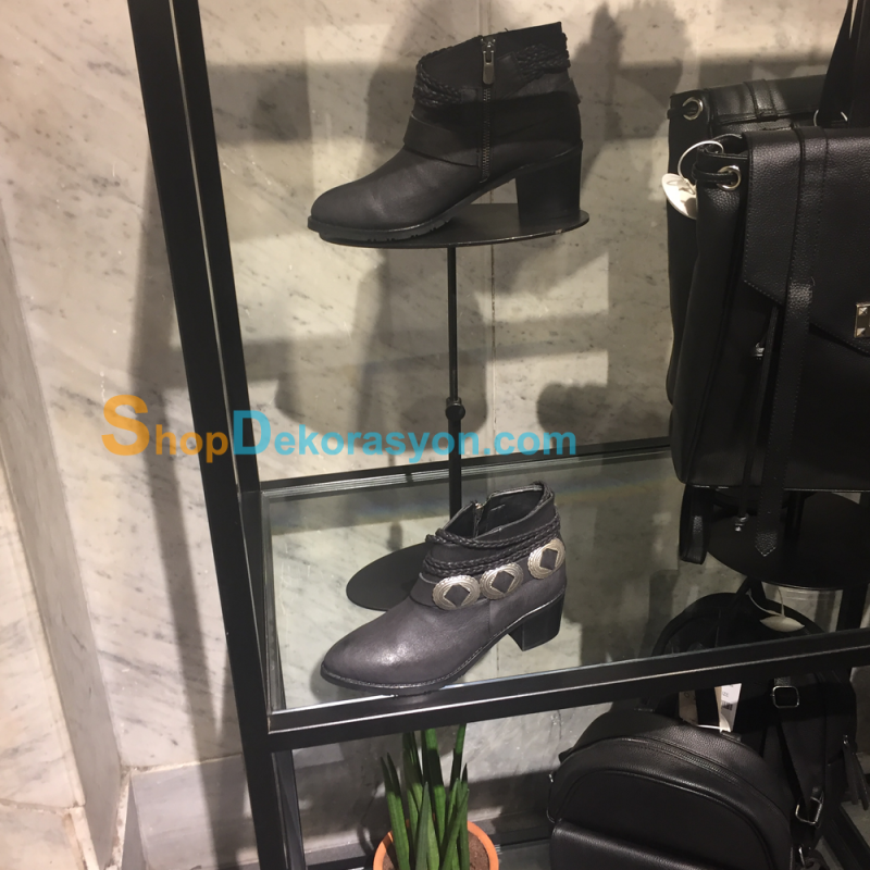 Mağaza Vitrin Ayakkabı Tutucu