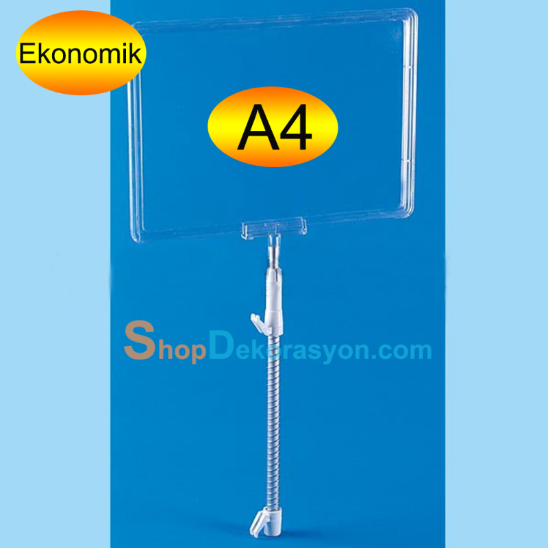 Yaylı Fiyat Etiketliği, A4