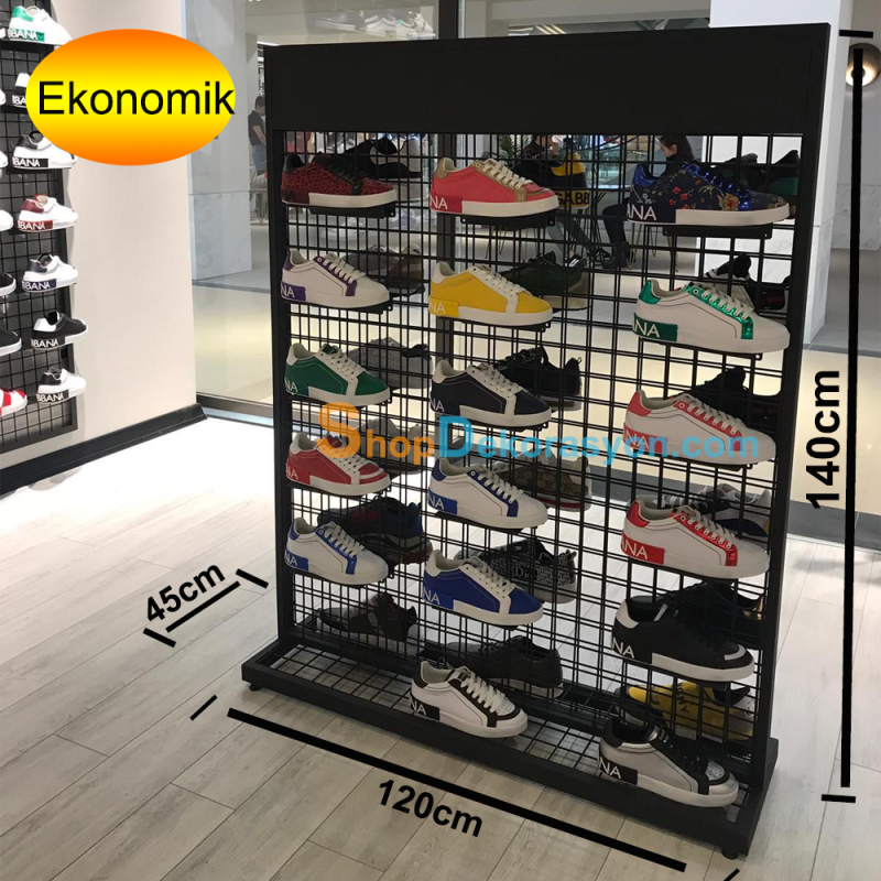 GRID Izgara Panel Teşhir Orta Standı