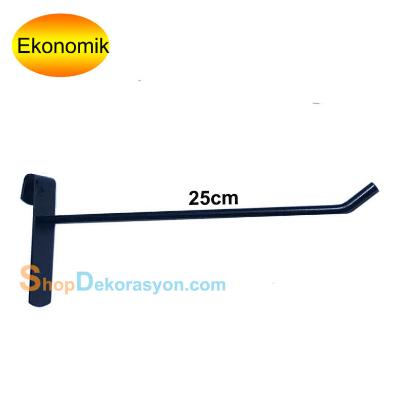 Tel Panoya Siyah Kanca 25cm