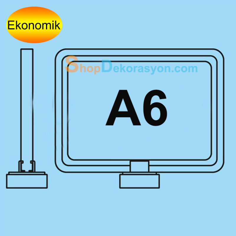 Mıknatıslı Etiketlik A6