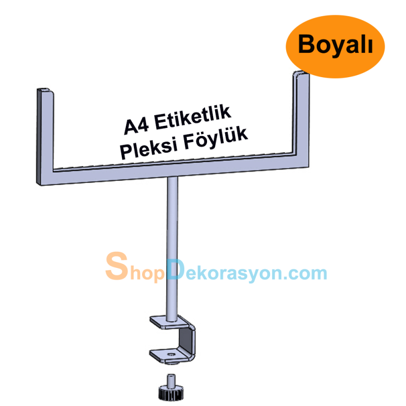 Stand Üstü Geçme A4 Etiketlik