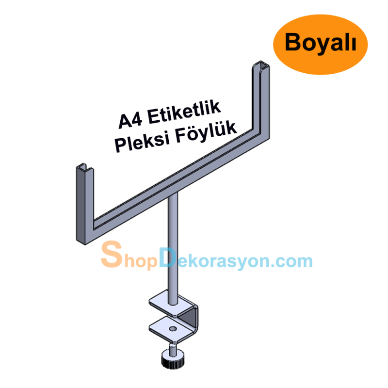 Stand Üstü Geçme A4 Etiketlik