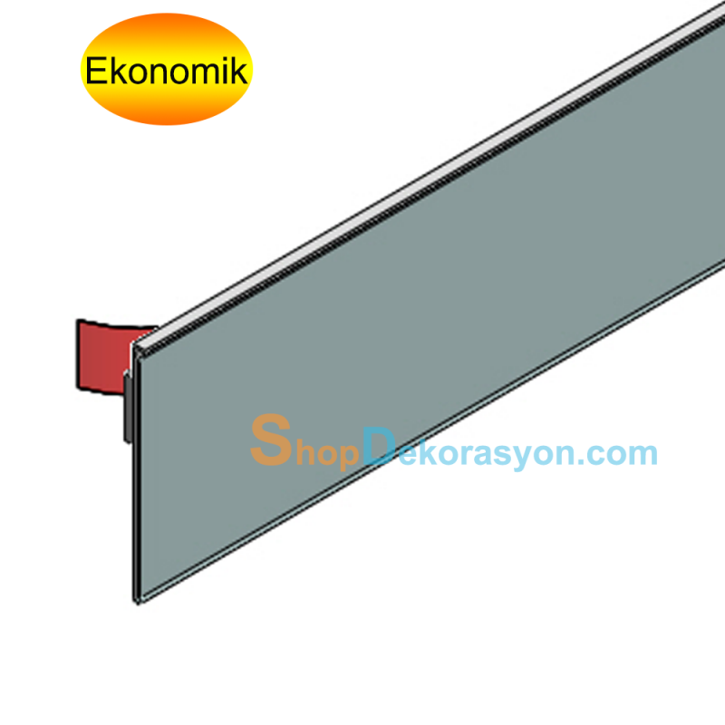 Yapışkanlı Raf Etiketliği Profili 