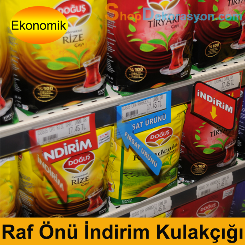 Raf Önü Fırsat Ürünü Kulakçığı Etiketlik