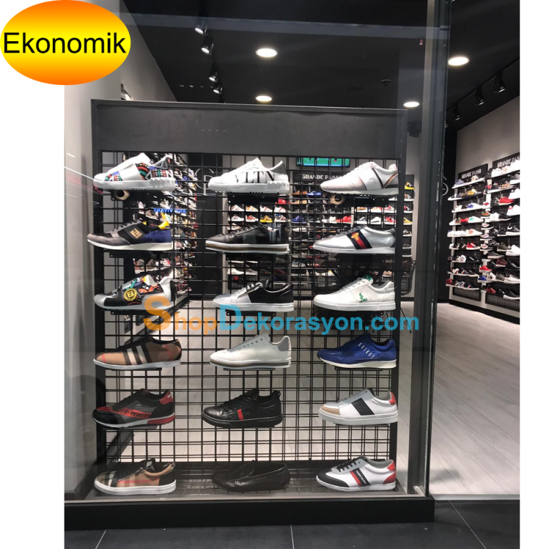 GRID Izgara Panel Teşhir Orta Standı