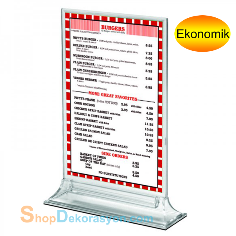 Masa Üstü Dikey Föylük , Etiketlik A6