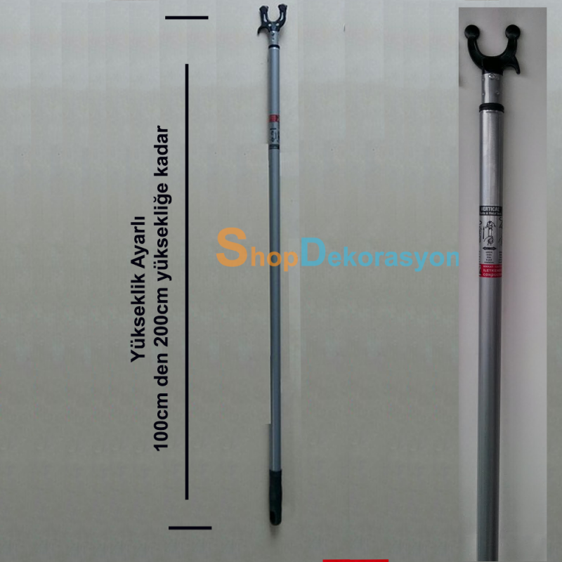 Uzatmalı Tekstil Bastonu