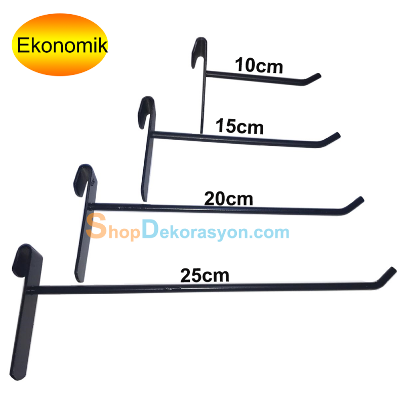 Tel Panoya Siyah Kanca 15cm