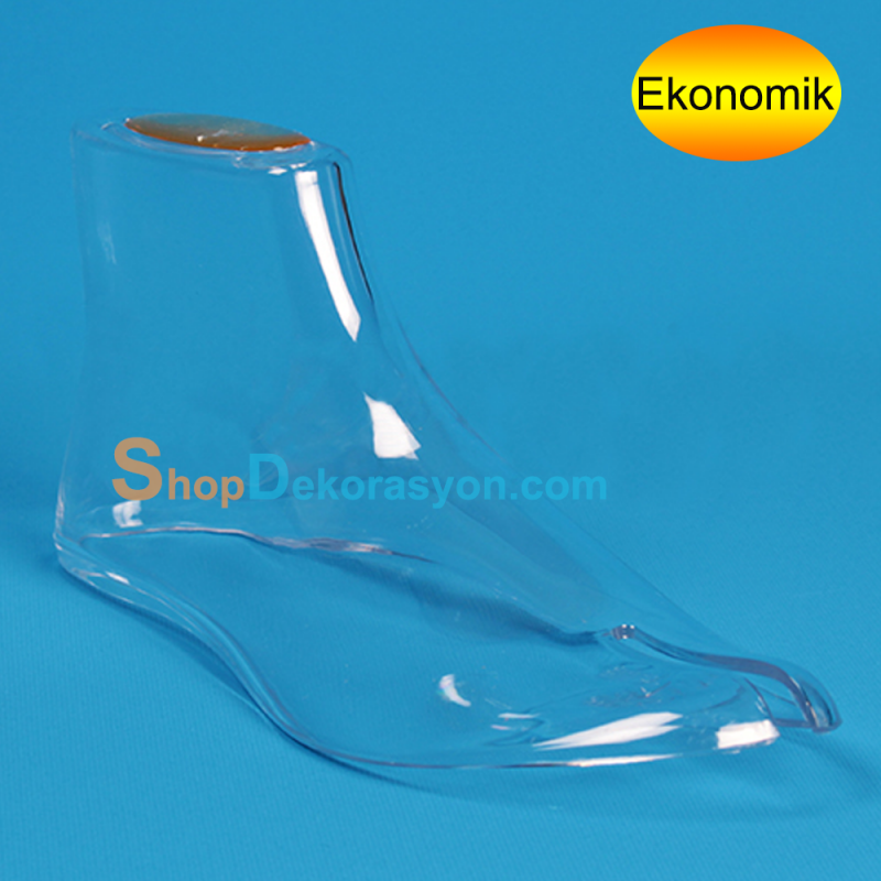 Sandalet Parmak Arası Düz Tabanlı Şeffaf Plastik Kalıp