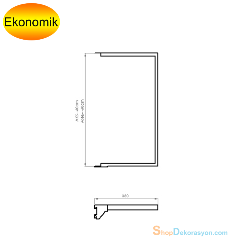 U Tipi Askı Taşııcı, UB1 Askılık, Siyah