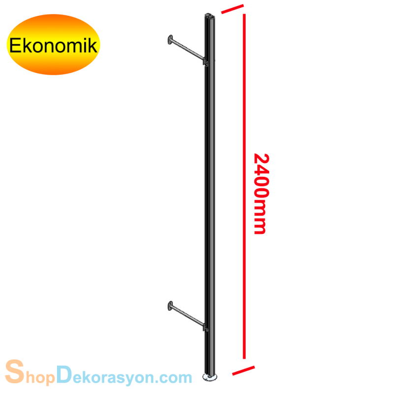 Alüminyum Mağaza I Tipi Duvar Önü Dikmesi, GOLD Eloksal