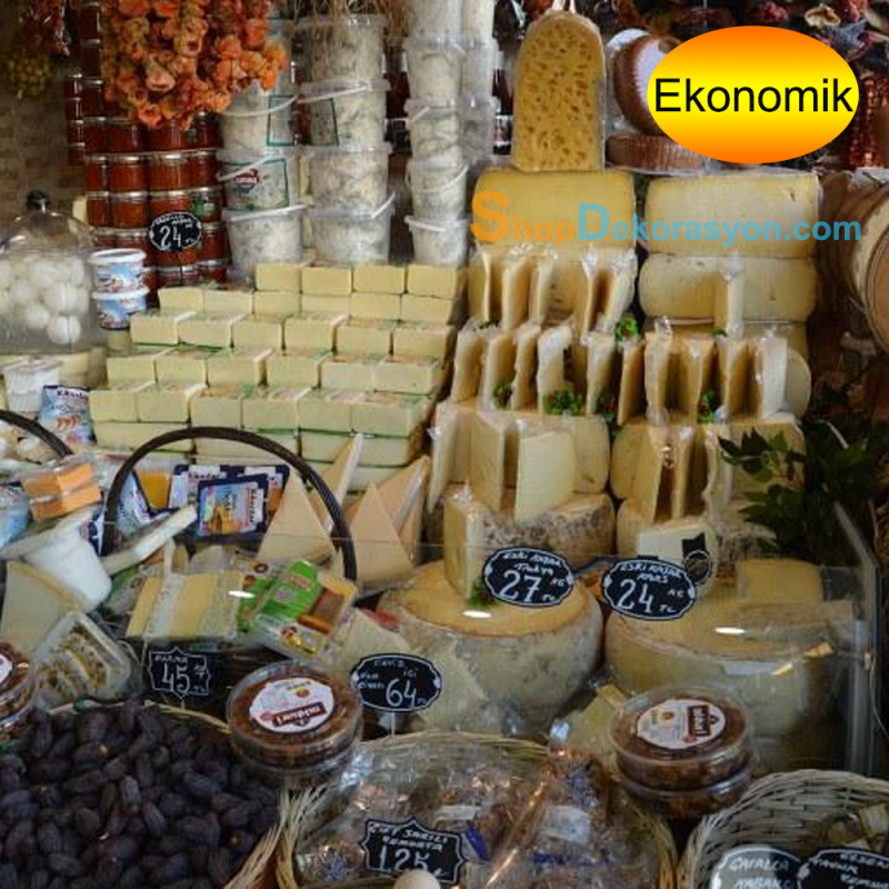 Kasap Reyonu Ahşap Saplamalı Fiyatlık Elips