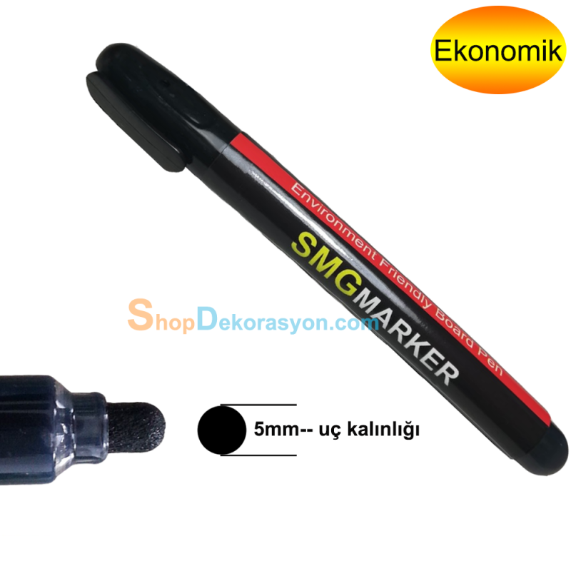 Market Yazı Kalemi, Siyah