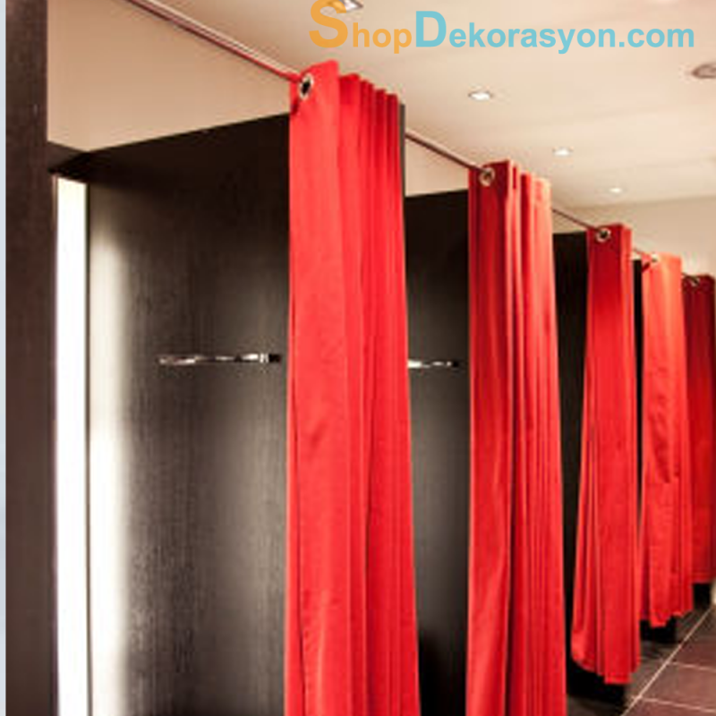 Mağaza Kabin Perdesi