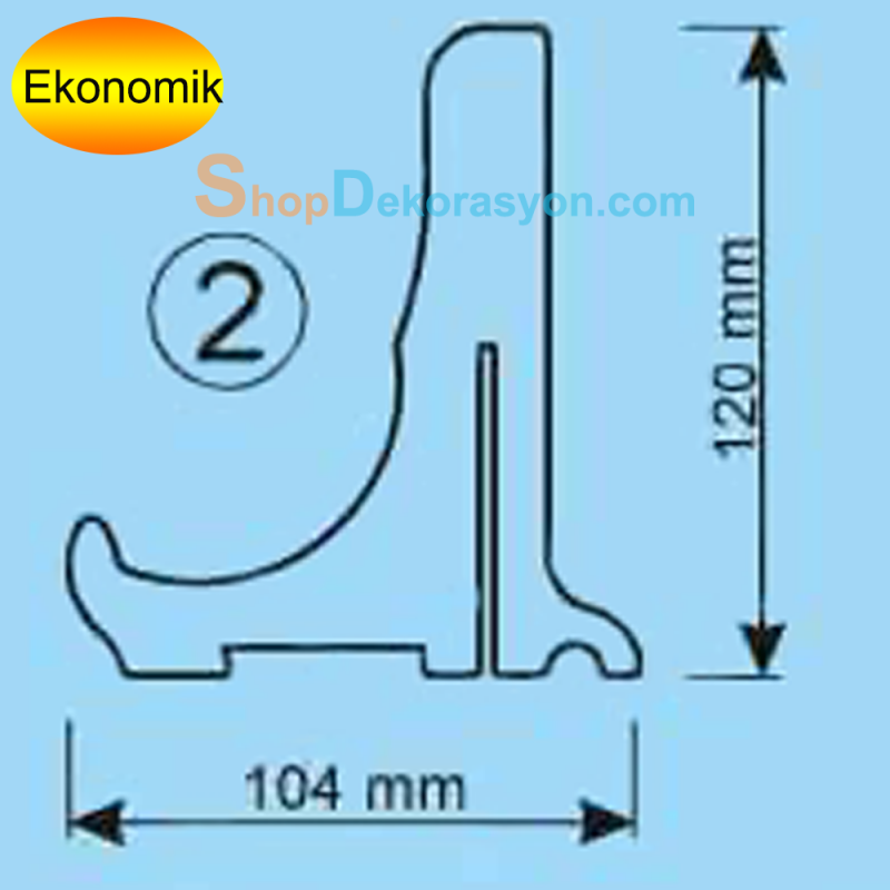 Teşhir Ayağı 2 Numara