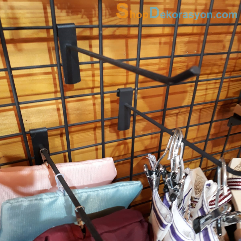 Duvar Tel Izgara Aksesuarlık Standı, 40cm x 55cm