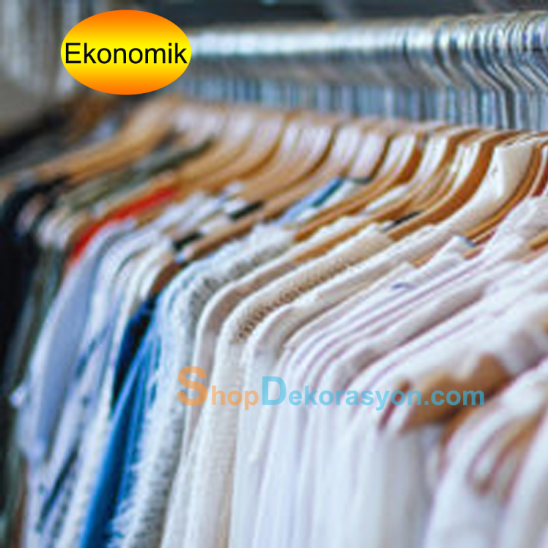 Mağaza Duvarı U Tipi Askı Taşıyıcı Duvara Vidalanabilen