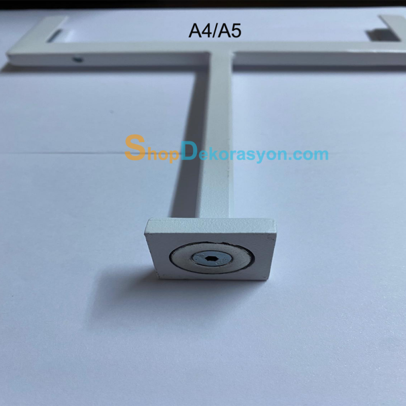 Stand Üstü Mıknatıslı A4 Metal Fiyat Etiketliği