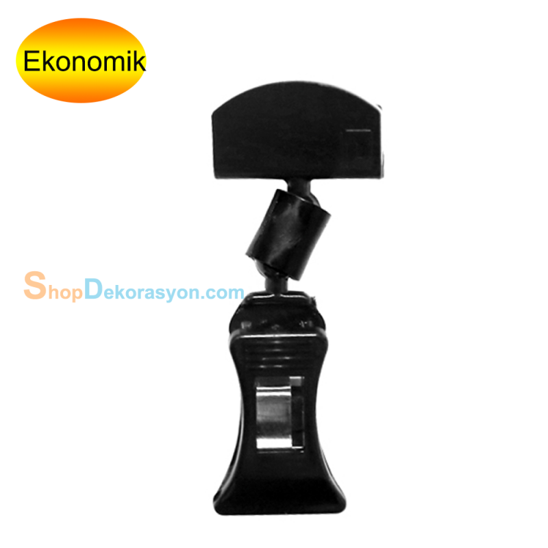 Mandallı Etiket Tutucu Plastiği Mandal