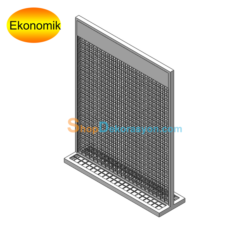 GRID Izgara Panel Teşhir Orta Standı