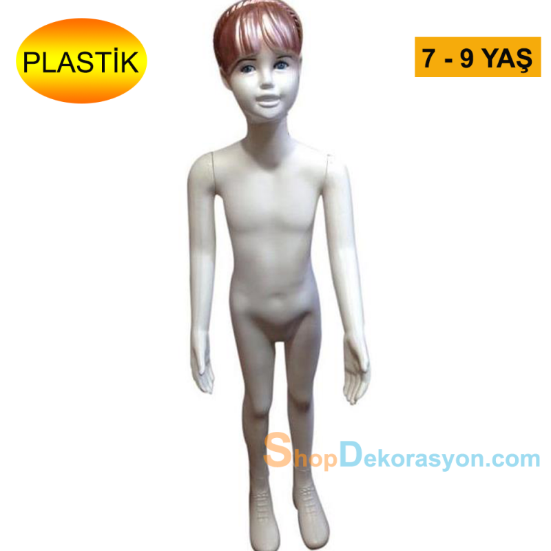 Plastik Kız Çocuk Boy Mankeni 7 - 9 Yaş