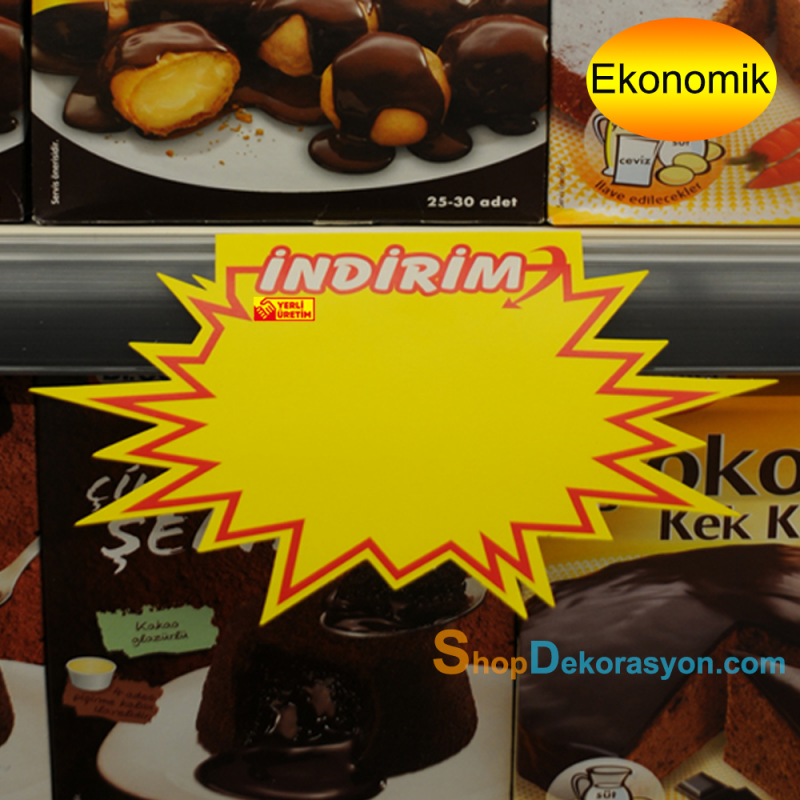 Yerli Üretim Yıldızlı Etiketlik