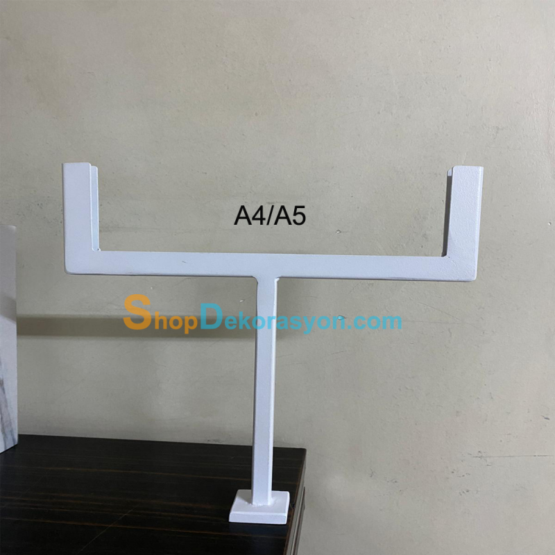 Stand Üstü Mıknatıslı A4 Metal Fiyat Etiketliği