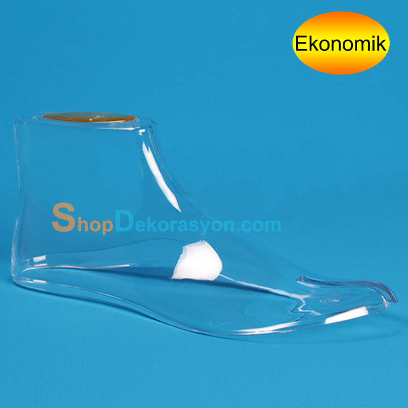 Sandalet Parmak Arası Düz Tabanlı Şeffaf Plastik Kalıp