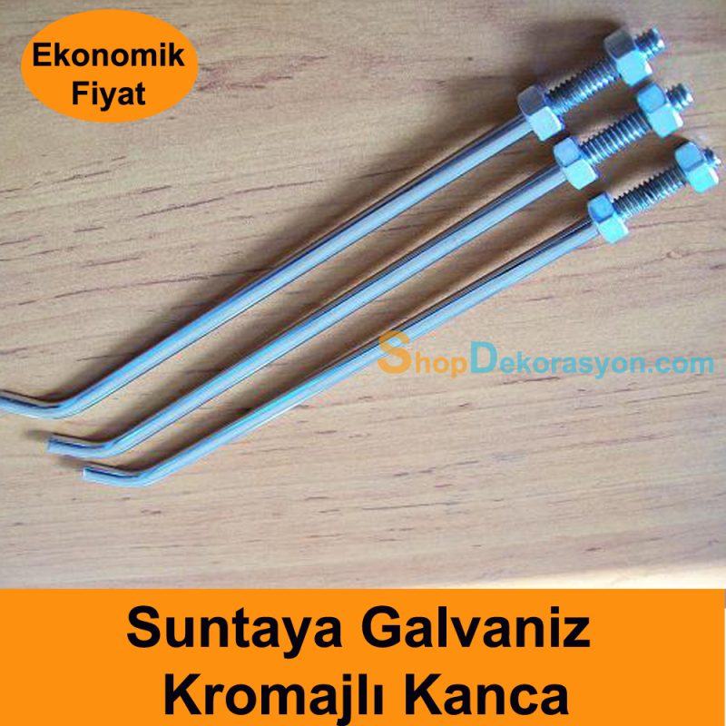 Vidalı Kanca Çift Samunlu 25cm