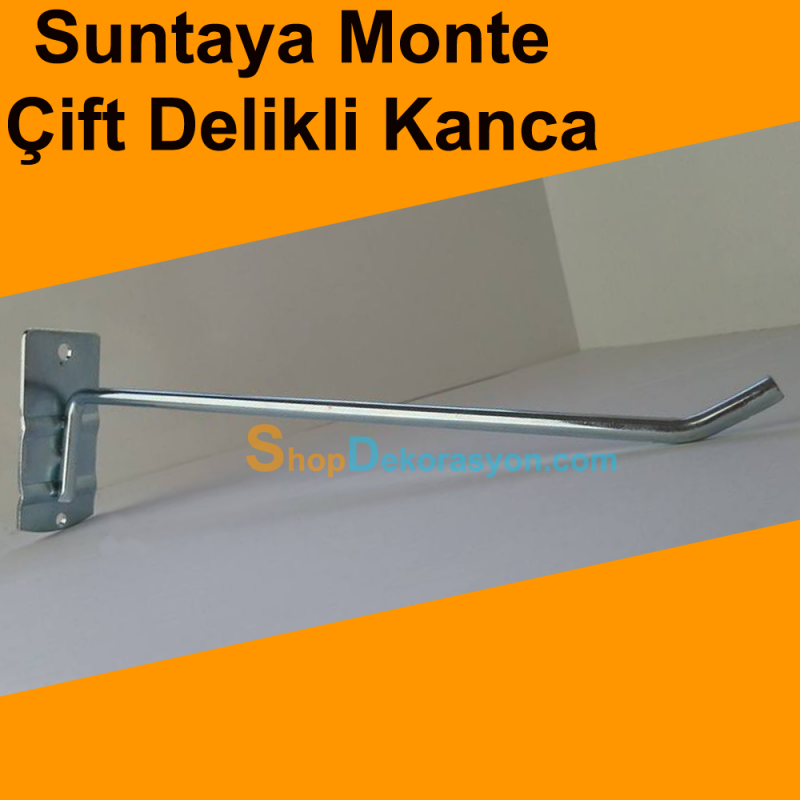 Suntaya Monte Çift Delikli Kanca 25cm