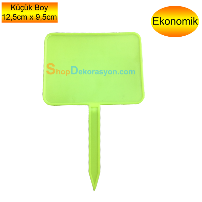 Saplamalı Bakliyat Etiketliği, Sarı