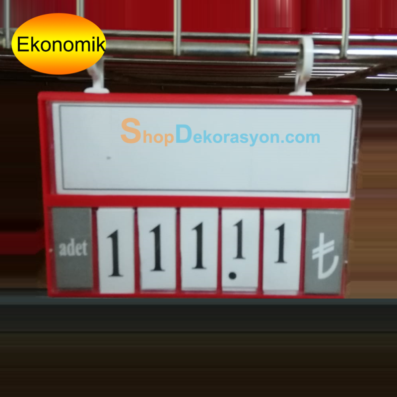 Kancalı Fiyat Kasetliği, Etiketlik