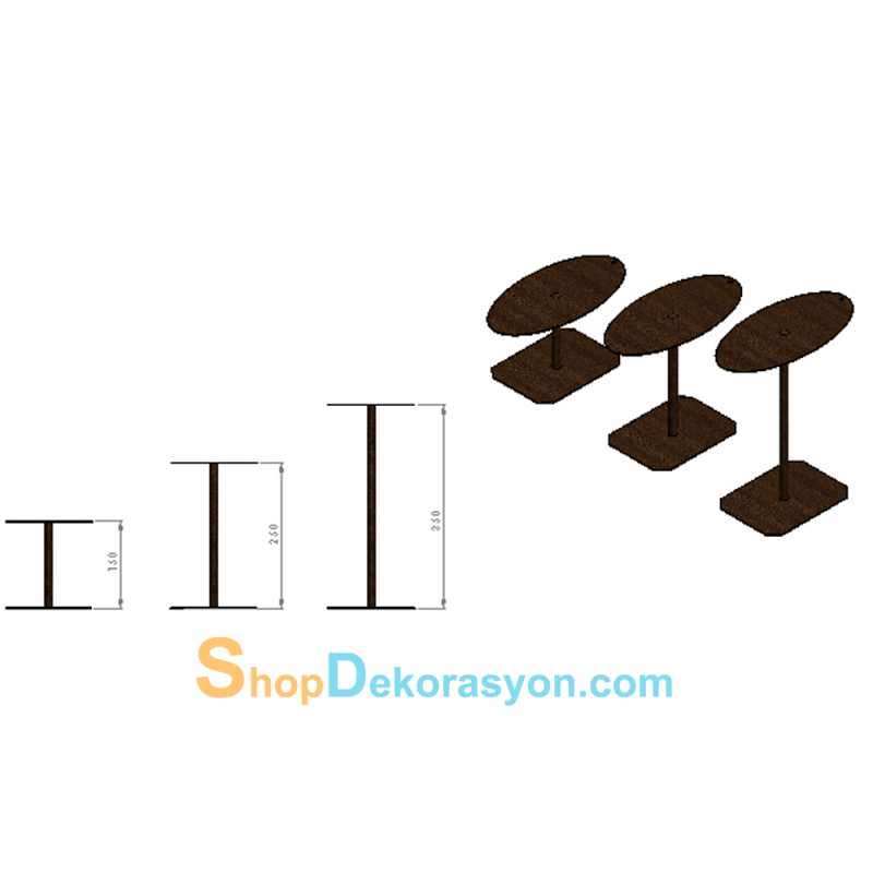 Üçlü Ayakkabı Rafı