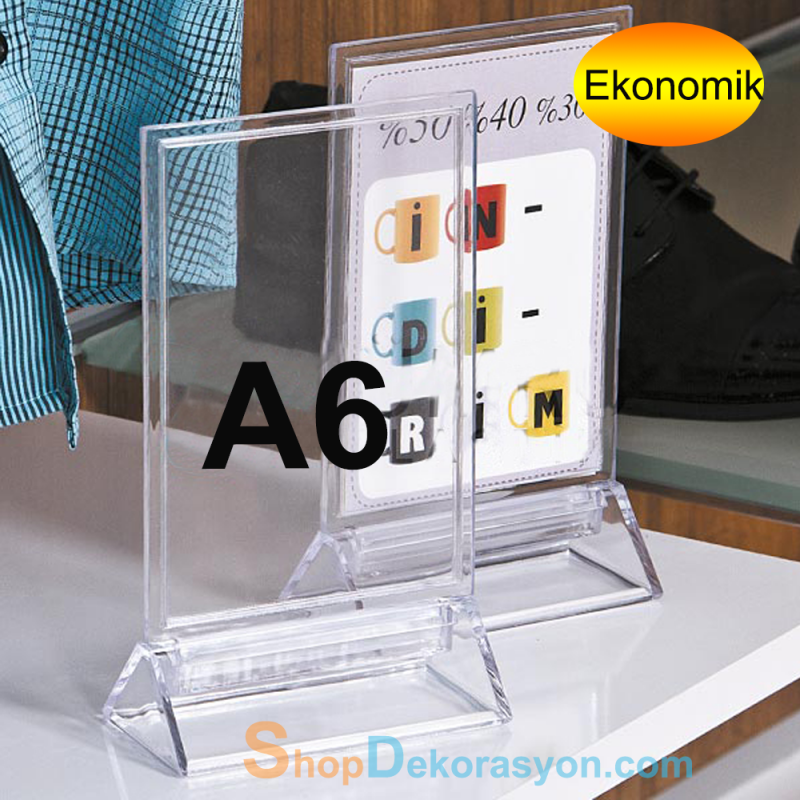 Masa Üstü Dikey Föylük , Etiketlik A6