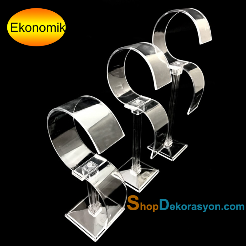 Kemer Teşhir Standı 3 Lü Plastik