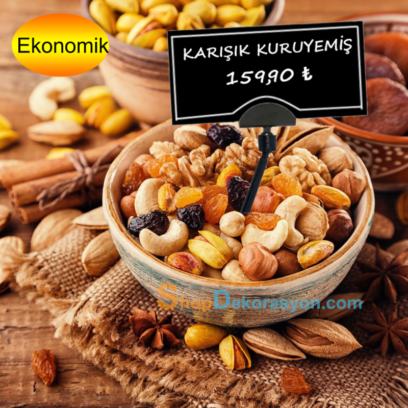 Saplamalı Çubuk Kağıt Tutucu Etiketlik