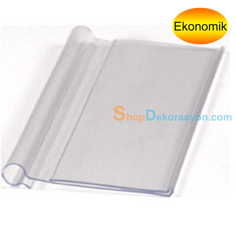 Tel Etiketliği Şeffaf 40mm x 50mm