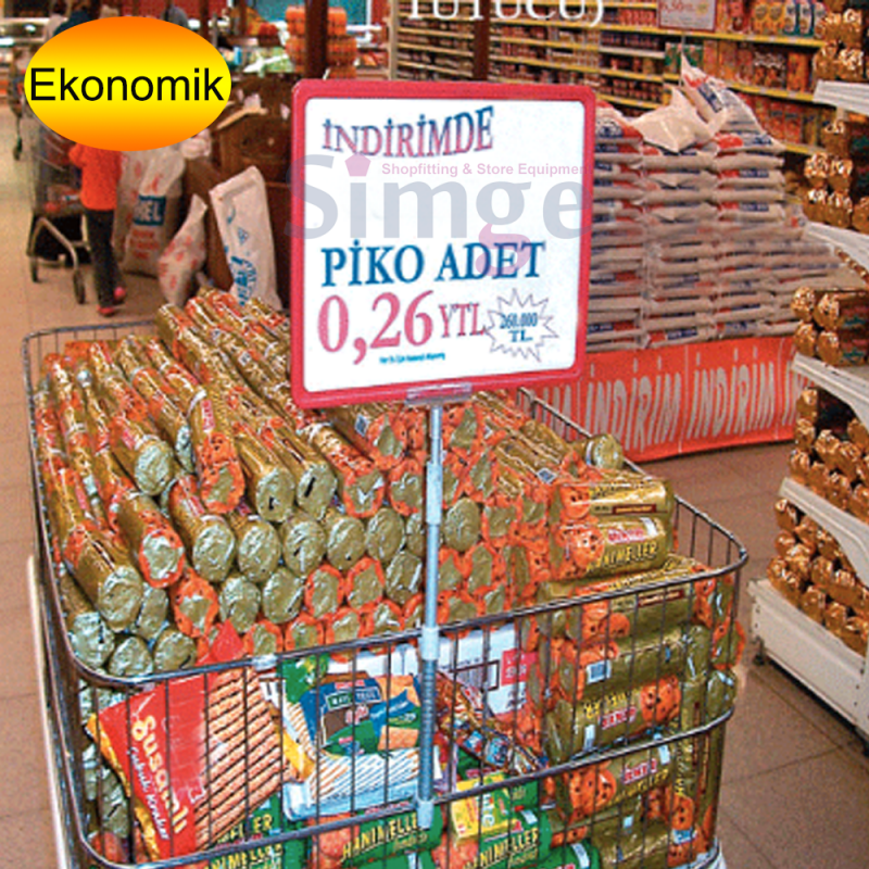 Yaylı Fiyat Etiketliği, A4