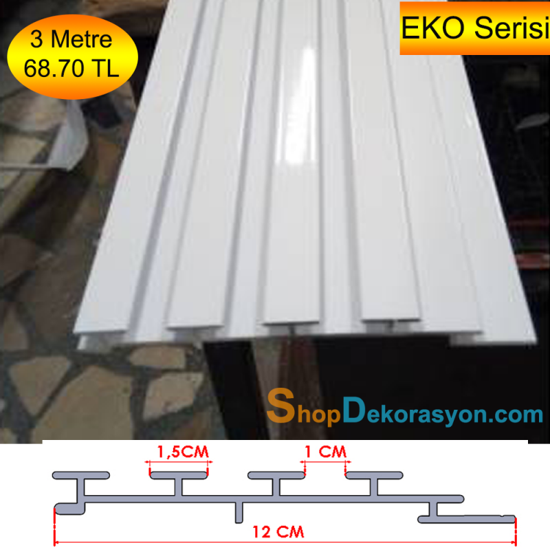 Çoklu Kanal Profili, 3 metre