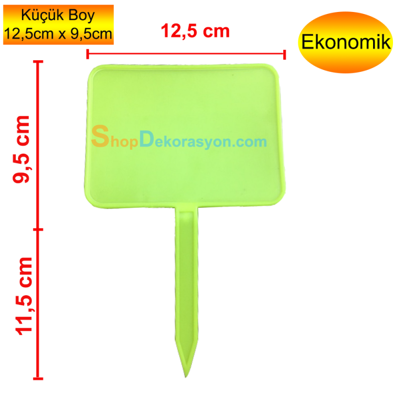 Saplamalı Bakliyat Etiketliği, Sarı