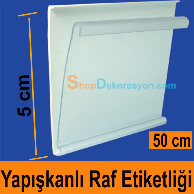 Raf Fiyat Etiketlikleri Yapışkanlı