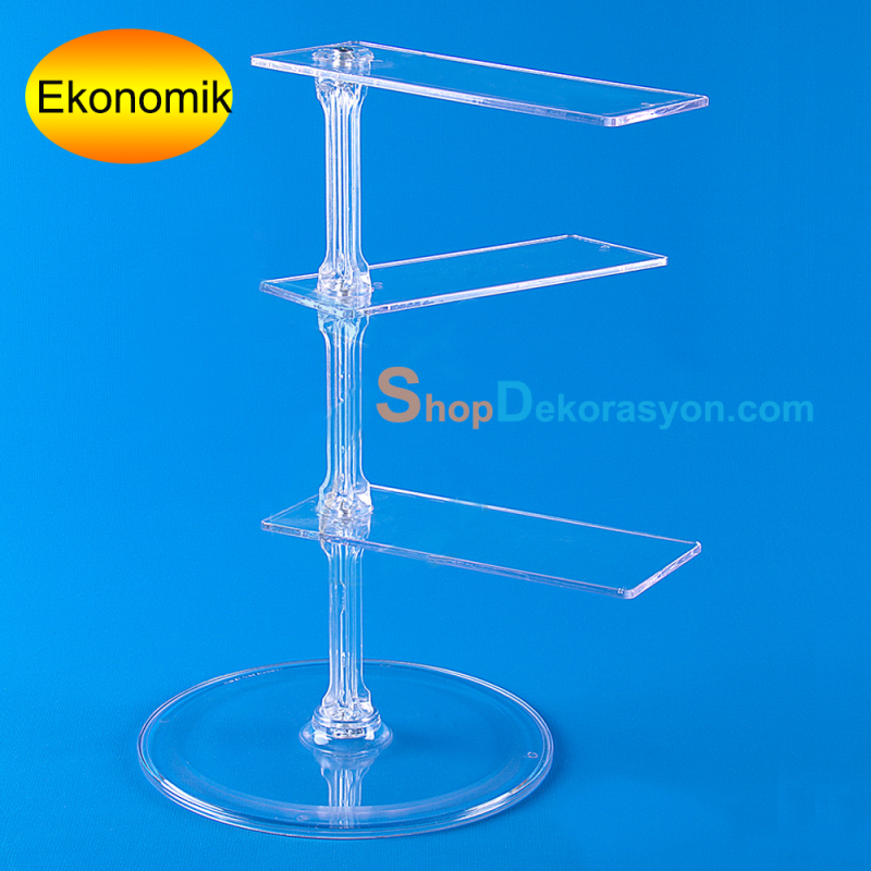 Ayakkabı Teşhir Standı 3 Katlı