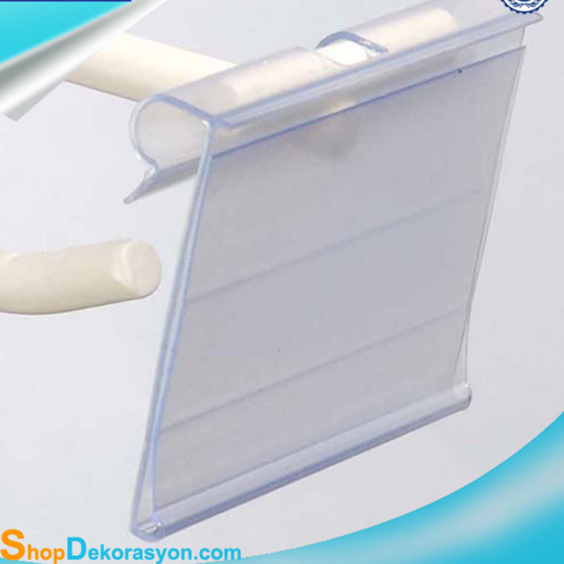 Tel Etiketliği Şeffaf 40mm x 50mm