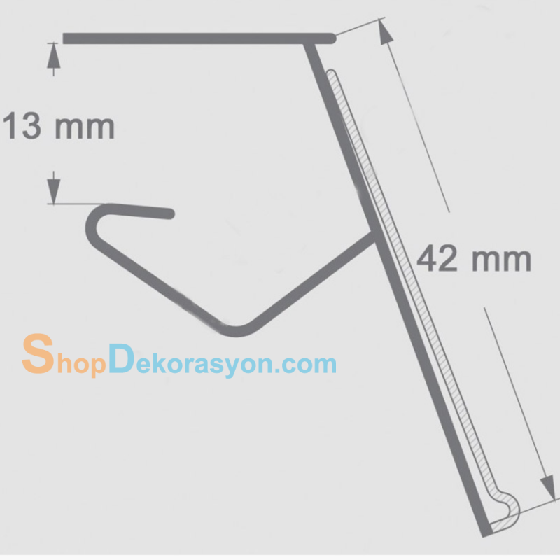 Ahşap Raf Etiketliği