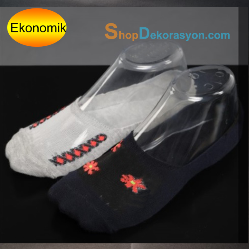 Soket Çorap Mini Şeffaf Manken Çoraplık