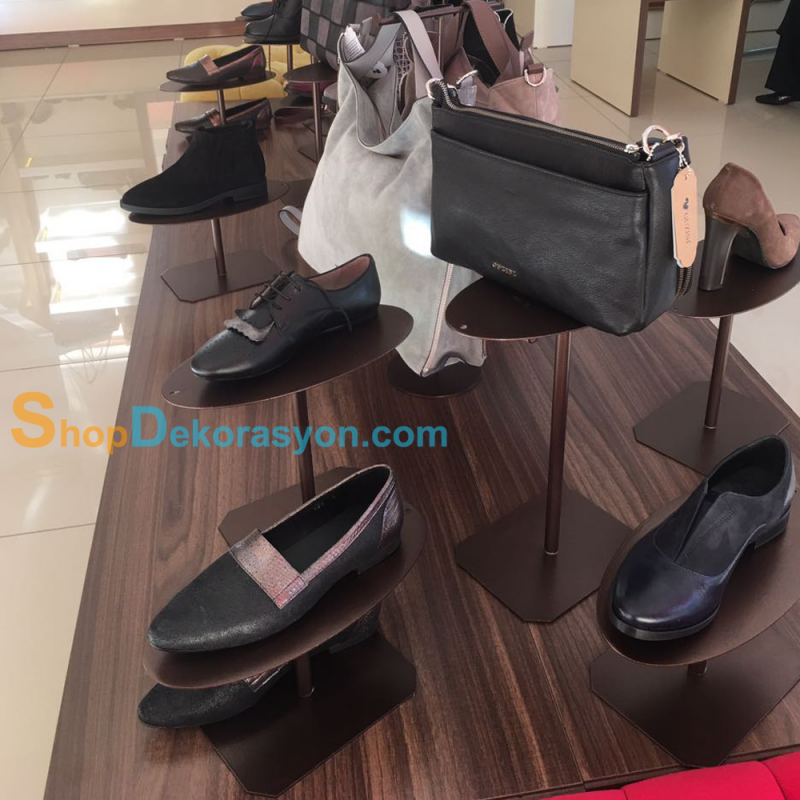 Üçlü Ayakkabı Rafı