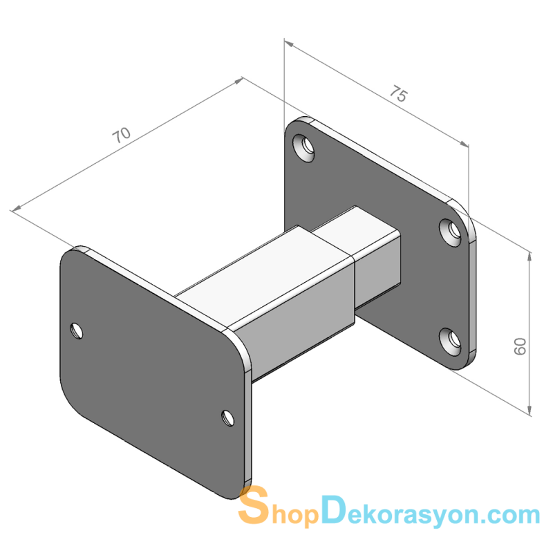 Ahşap Dikme Duvar Bağlantı